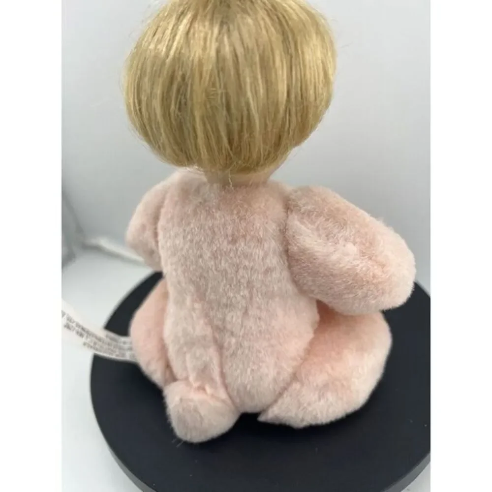 McField‎ Int. Co. Porcelain Doll Joined Body Furry Bunny Suit No Hat Vintage